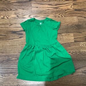 Green primary girls dress size 4-5